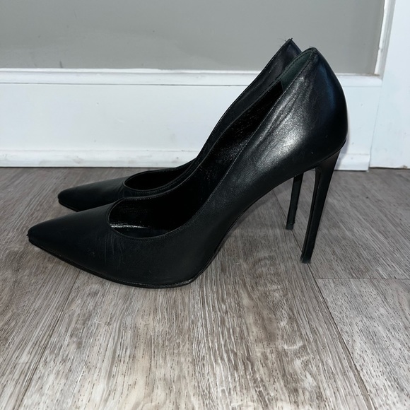 Saint Laurent Black Pump Size 8.5 - Picture 7 of 16